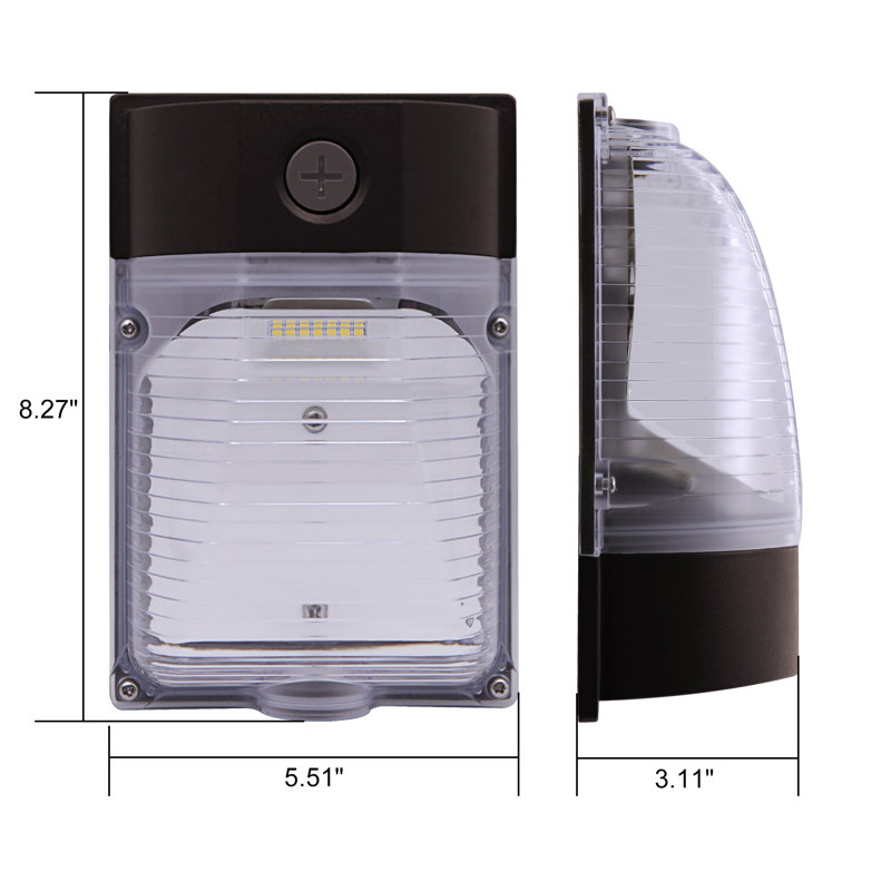 Led Outdoor Wall Pack Light 2-Pack
