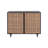 Omari Sideboard - Suede Light Tan Leather