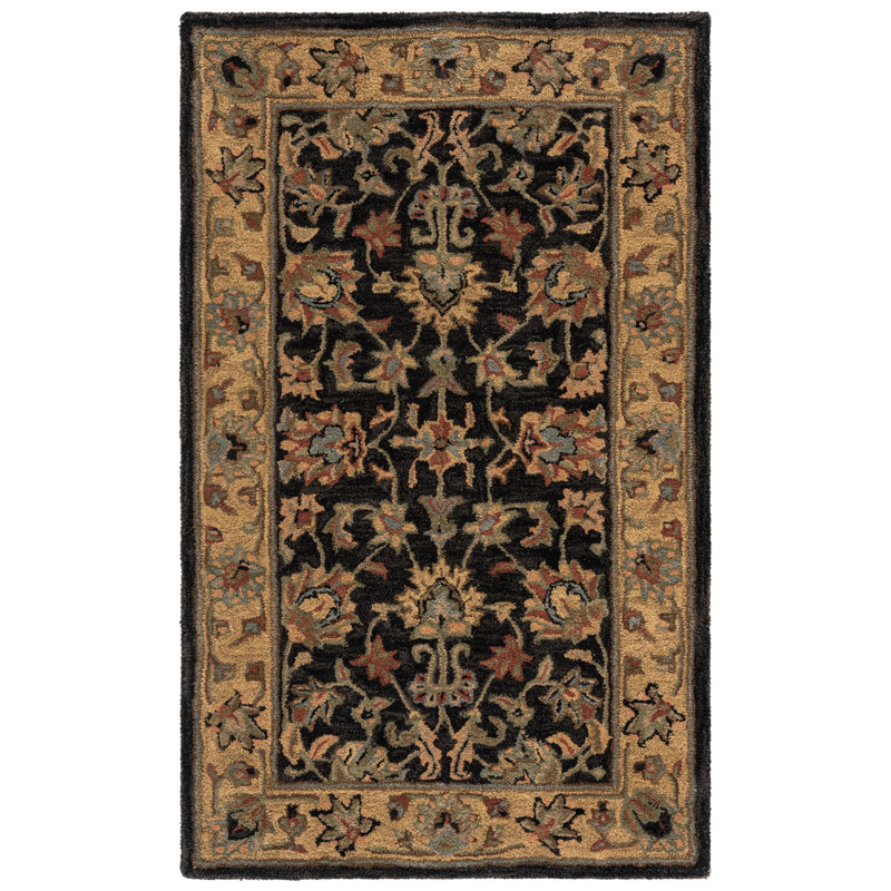 Cranmore Hand Tufted Wool Oriental Rug, Rectangle 3' x 5'