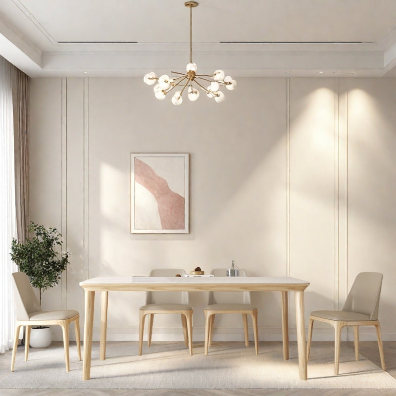 Ensemble de table de salle à manger Imported, H 29,52 po x L 62,99 po x l 31,49 po
