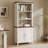 Ashantey 71" Storage Bookcase with 3-Tier Shelf