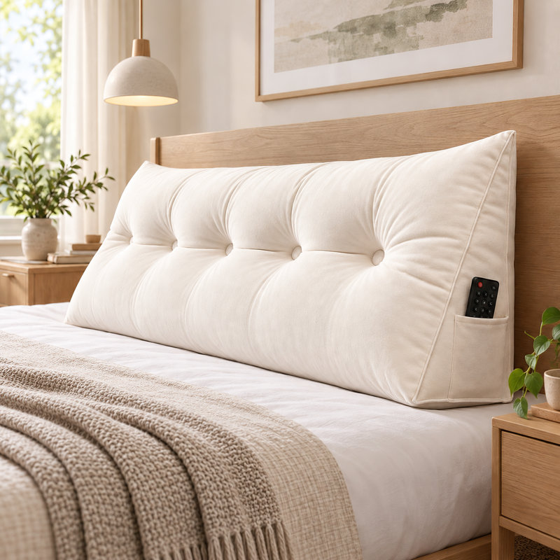 Upholstered No Headboard Design Headboard
