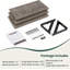 3 Piece Wood Floating Shelf