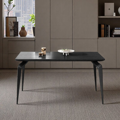 Simple desk study room long table office or study