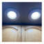 Luminaire à DEL rétroéclairé de 6 po ajustable de 5 ct avec fonction veilleuse