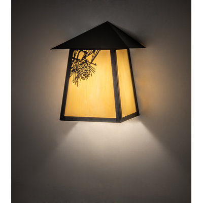 Maliyah Solid Brass Flush Mounted Sconce