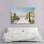 « the boardwalk to the jersey shore », reproduction de photo sur toile encadrée