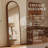 Mid-Century Arched Full-Length Mirror