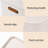 Plastic Storage Baskets With Lid Organizing Container Lidded Knit Storage Organizer Bins For Shelves Drawers Desktop Closet Playroom Classroom Office