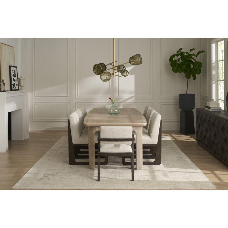 Modern Dining Table, Brown