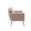 Dinahlee Fabric 51.19'' Reception Loveseat