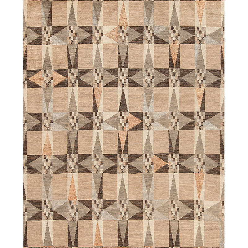 179955 Northern Lights Wool Silk Rekjavik Taupe-Multi