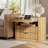 27”nightstand With 2-drawers & Open Shelf, Bedside Table With Outlets,end Table With 1 Pull-out Shelf, Night Stand For Bedroom-1011340946