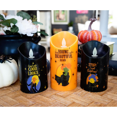 Bougies scintillantes sans flamme Disney
