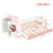 Twin Size Wood Platform Bed with Sample Bookshelf and Movable Wardrobe, Multifunctional Bed with Built-in Trundle Bed-205073775
