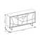 Alexandra Sideboard with roll-bearing- full- extension slide