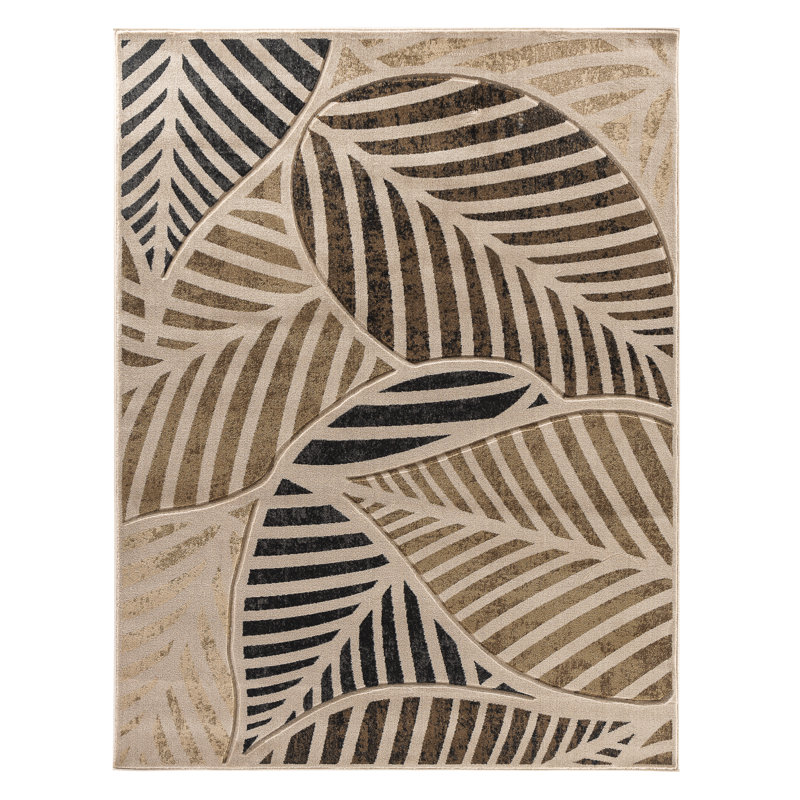 Ary Floral Indoor Rug, Rectangle 8' x 10'