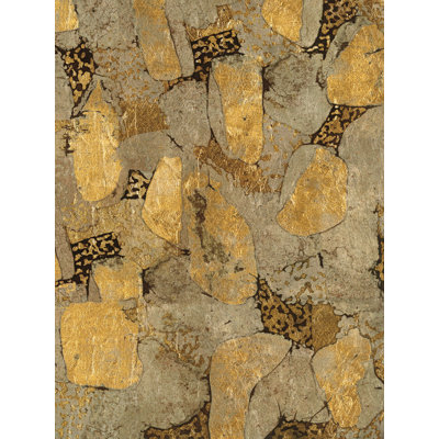 Gilded Stone Gold II - reproduction d'art sur toile