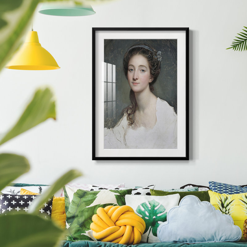Vintage Portrait Print LXV - impression encadrée
