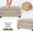 Upholstered Chenille Ottoman-364391442