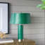 Lampe de table - Matériau en cuir