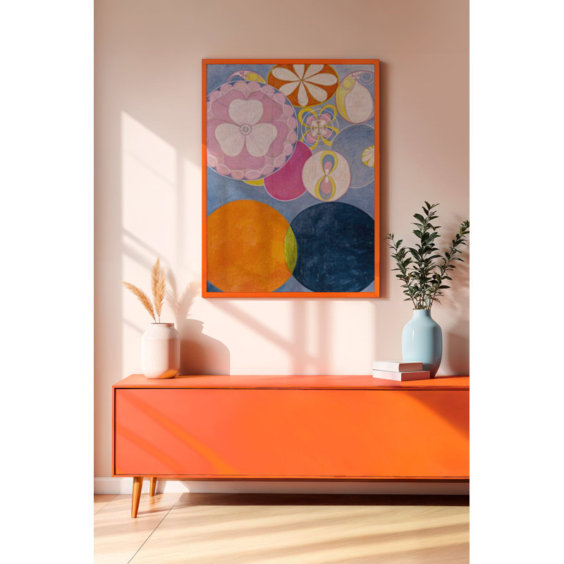 Élégante peinture décorative encadrée, 13 x 19 pouces | Cadre 100% bois massif (épaisseur: 0,8 pouce) | Œuvre d'art 100% MDF (épaisseur: 0,1 pouce) | Impression numérique, parfaite pour la décoration de la maison ou du bureau, design élégant et moderne