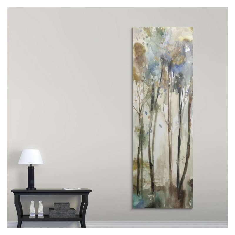 Anjelo " Standing Tall III ", 36" H x 12" W, Wrapped Canvas, No Frame