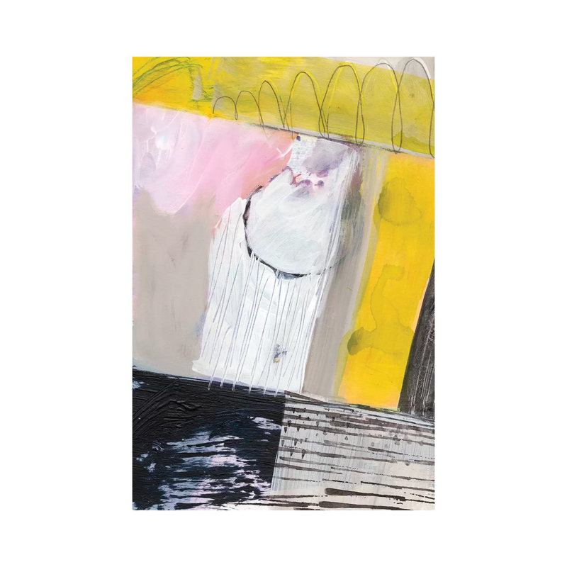 Abstract #27-B by Jodi Fuchs - Wrapped Canvas Gallery-Wrapped Canvas Giclée, 66.04 cm H x 45.72 cm W x 1.91 cm D