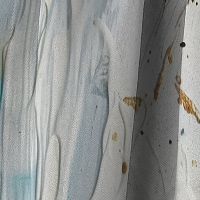 Binney - Rideau occultant Shapes Abstract - 1 panneau, L 52 po x L 120 po