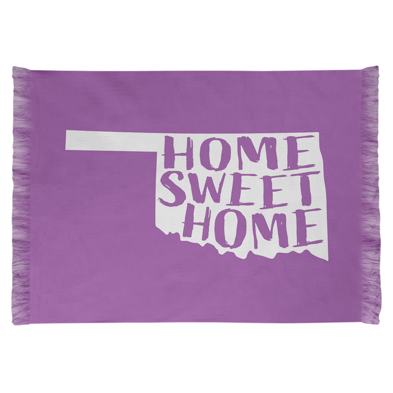 Tapis de zone mauve oklahoma the home