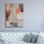 «Neutral Fantasia 1» par Courtney Prahl, art mural sur toile, 40 po x 54 po