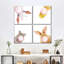 «Funny Animal Fluffy Bubble Gum Animals on Canvas» par Emma P-93026167