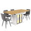 Metal Base Dining Table-914158152