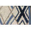 Hand-Knotted High-Quality Beige and Navy Area Rug