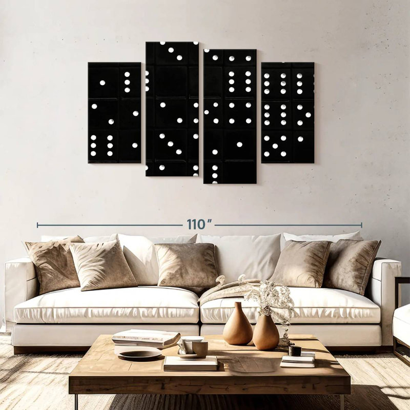 Senne dominos, H 48 po x l 75 po