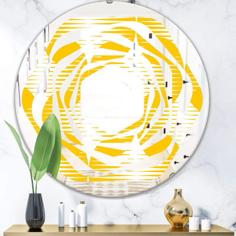 Miroir mural Whirl, H 31,5 po x l po