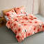 Ensemble de housse de couette en coton rouge Marimekko Unikko-34935268-56455702