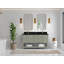 Parker 60 po X P 22 po Meuble-lavabo double D-110444222