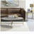 Grey champagne round side table