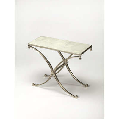 Emilijan Marble Top End Table