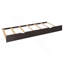 Grand lit en bois avec rangement tout-en-un, tablette, prises et lit gigogne simple TG pour les chambres modernes