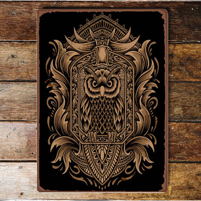 Handmade Ornament Wall Decor on Metal