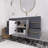 Spring Single Bathroom Vanity with Acrylic Top-2051993416