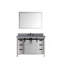 Ensemble de meuble-lavabo avec robinet et miroir de 44 po-1207875355