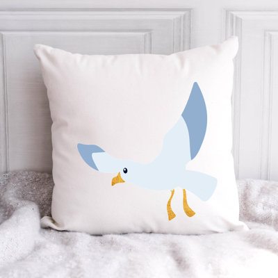Nautical Sea Life_17 - Coussin décoratif en polyester