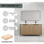  Ensemble de meuble-lavabo autoportant 60 po avec lavabo en résine 60 po