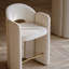 Overlap Bar Stool Ivory-961226166