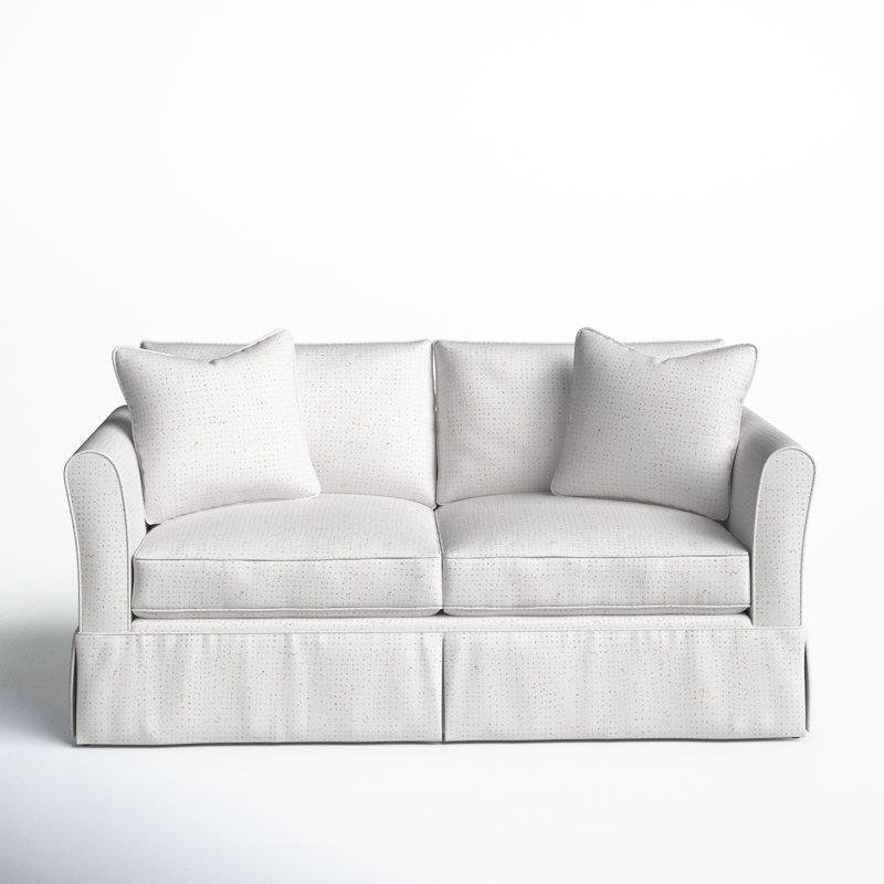 Shelby Upholstered 60'' Sleeper Sofa, Bella Otter Performance Velvet