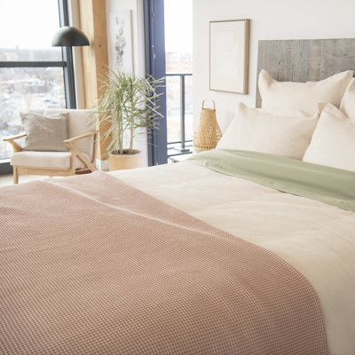 Organic Cotton Waffle Blanket