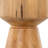 Lecce Round Teak Solid Wood Outdoor Side Table , 13 " W 13 " D-1338484159